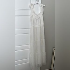 Lulu’s White Maxi Dress
